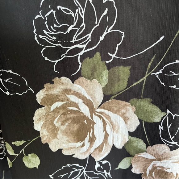 Lulus Allover Rose Dress - Size XS - Picture 3 of 13